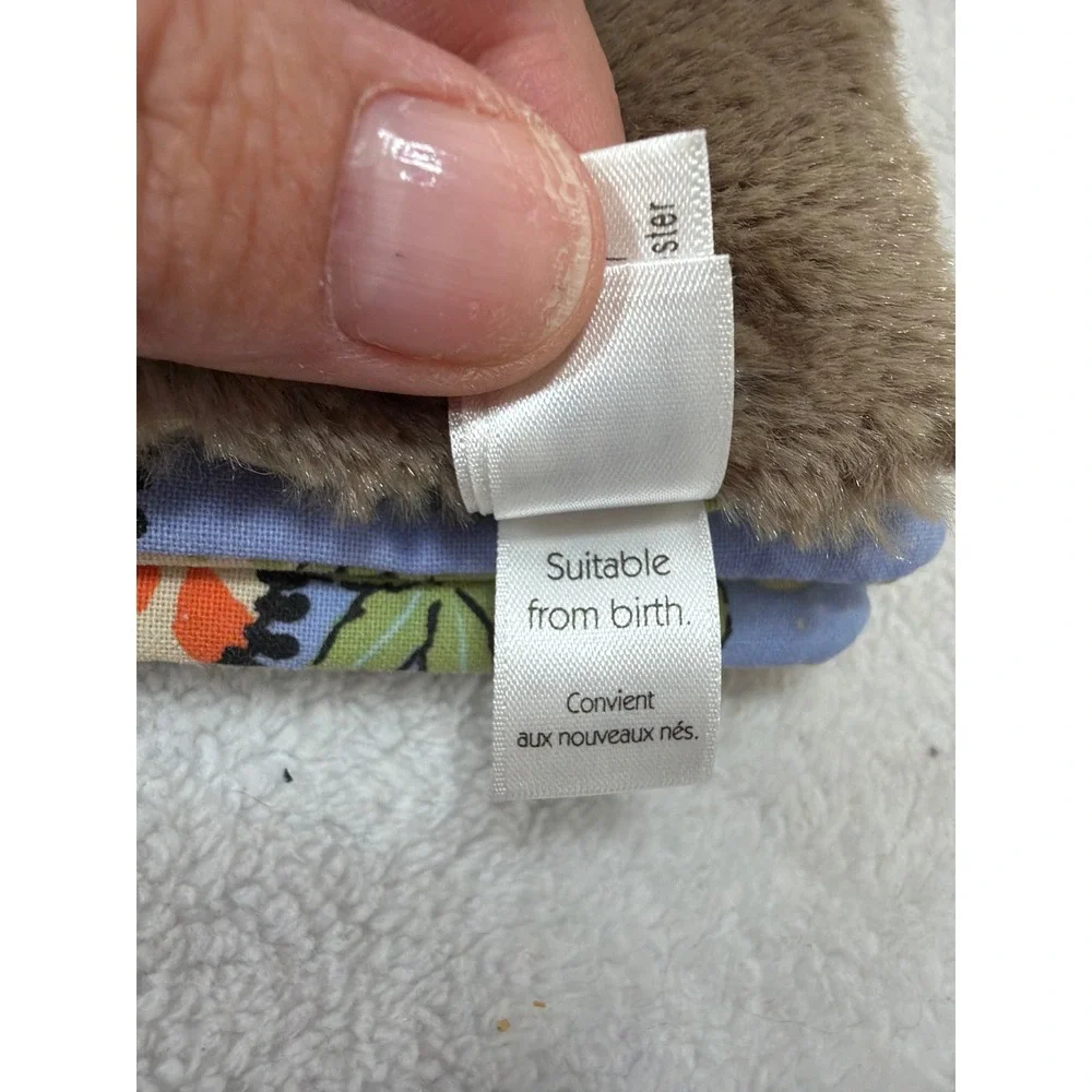 Jellycat Sleepy Monkey Soft Cloth Book Unisex Brown Crinkle Plush Sensory Toy